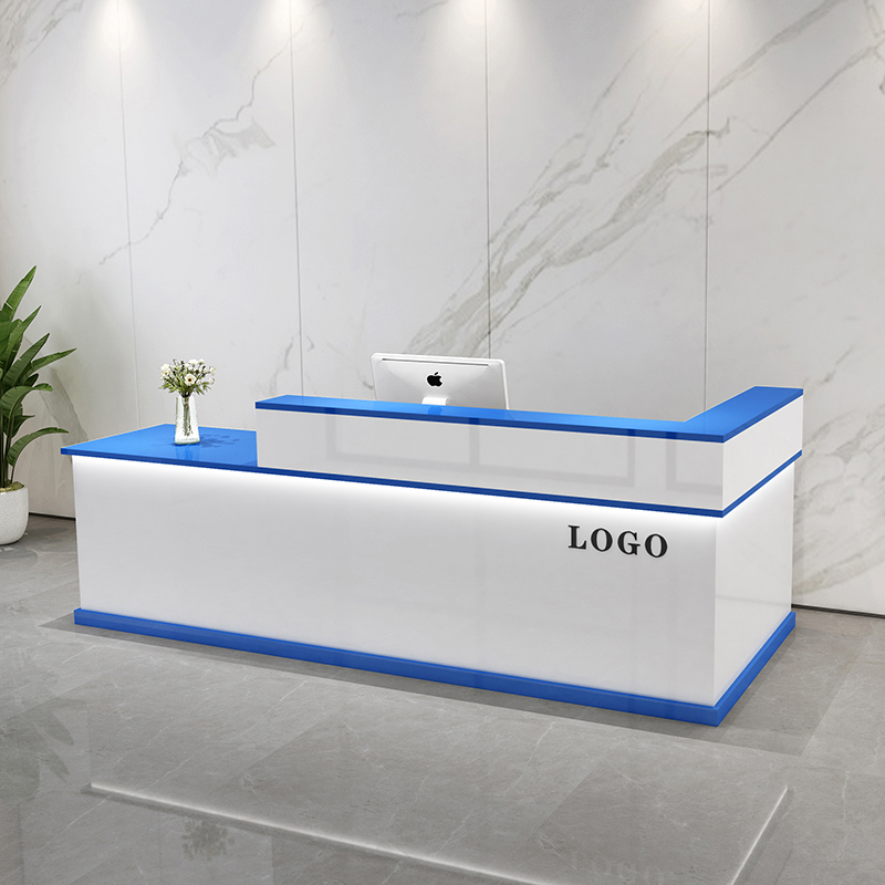 Office Furniture In Usa - Mesa de recepção de luxo, armazenamento,