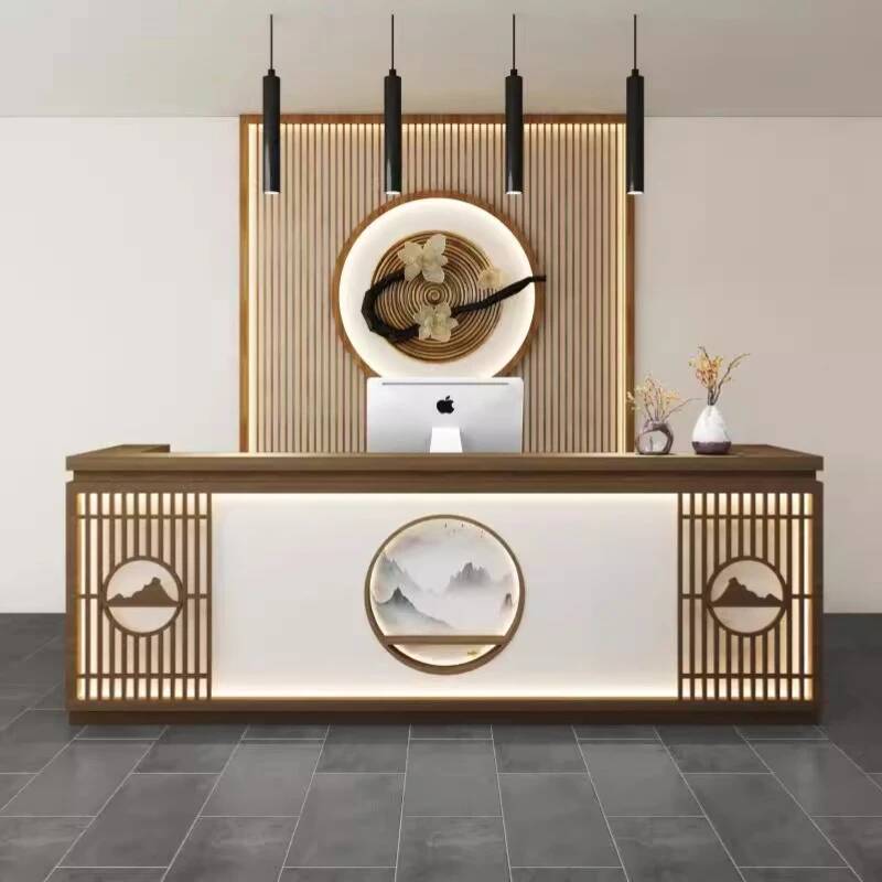 Office Furniture In Usa - Balcão de Recepção Clássico Simples Estilo