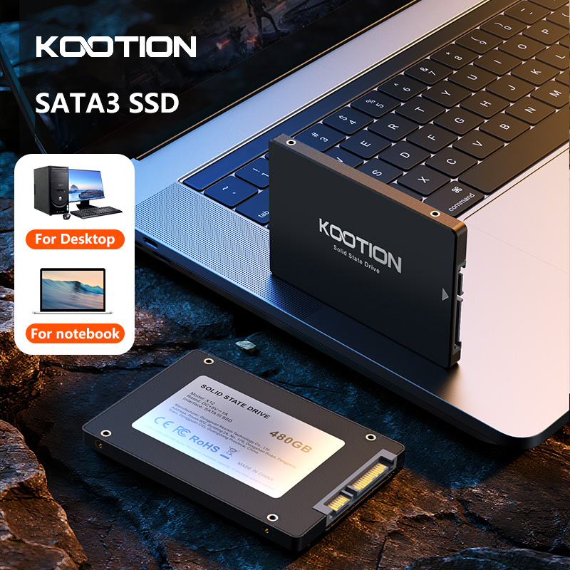 Work Office Furniture - Disco Rígido SSD SATA KOOTION 64GB