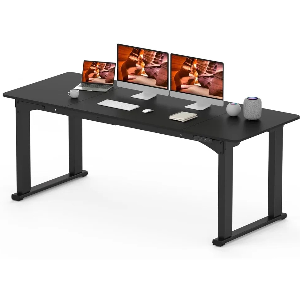 Office Furniture In Usa - Mesa de Escritório Elétrica Ajustável em