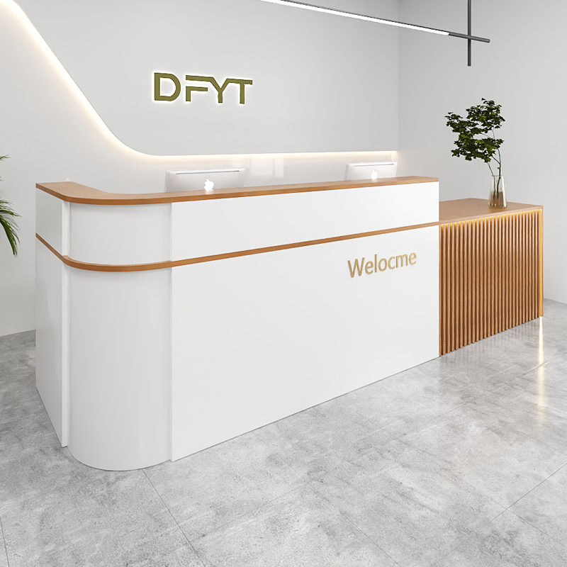 Office Furniture In Usa - Mesa de recepção de luxo, armazenamento,