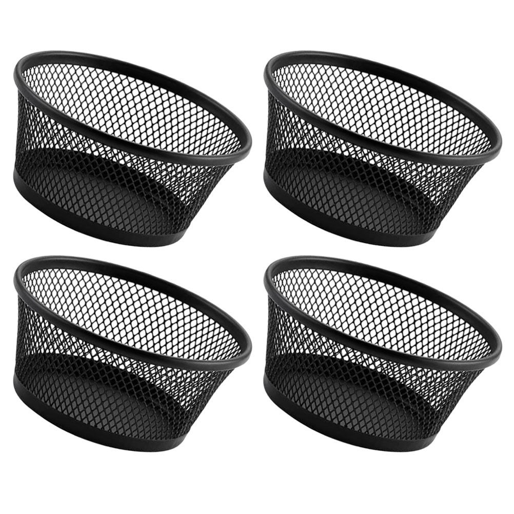 Paper Basket Mesh - 4 Peças de Organizadores de Mesa