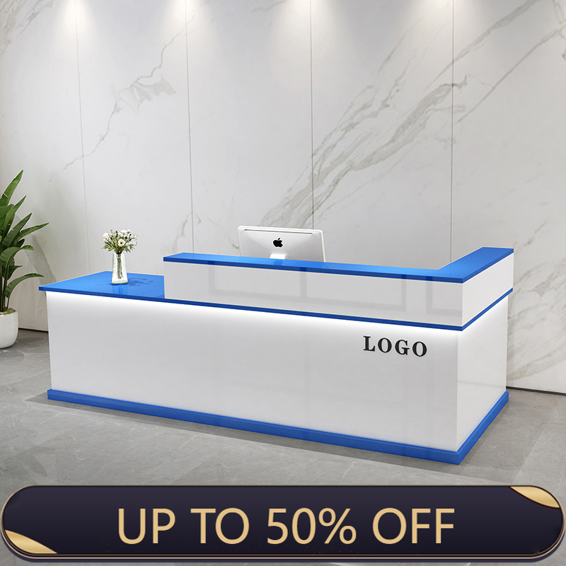Office Furniture In Usa - Balcão de Recepção de Luxo para