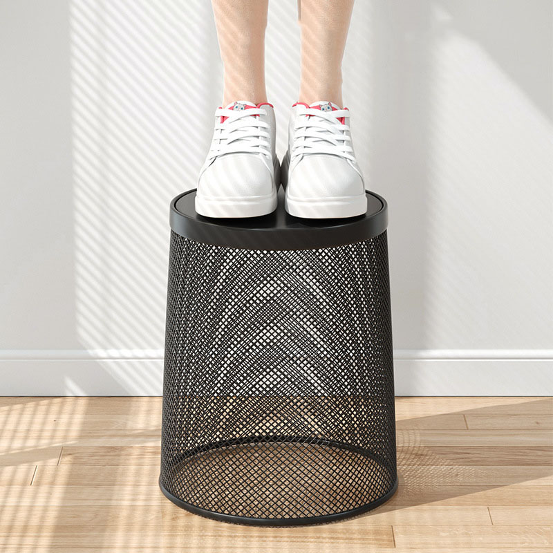 Lixeira Redonda de Malha Metál - Paper Basket Mesh avaliação e preço