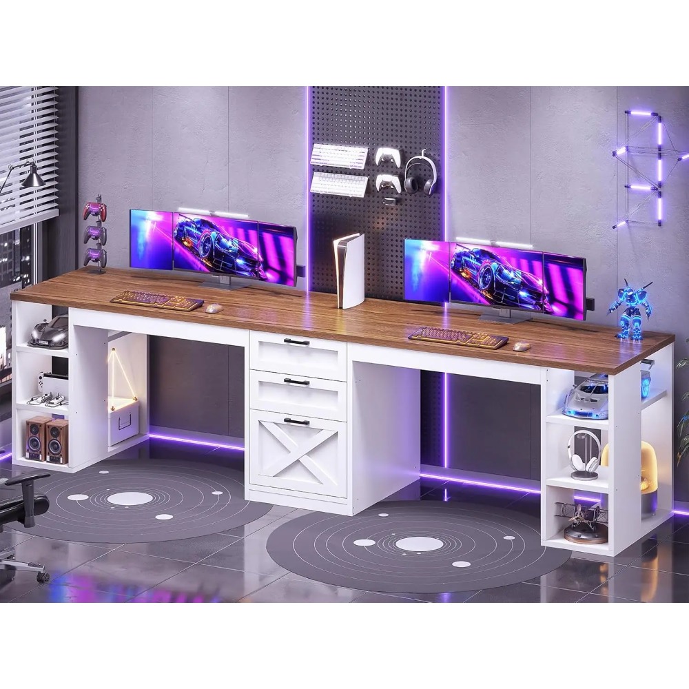Mesa de Computador de 96,5 pol - Office Furniture In Usa avaliação e preço