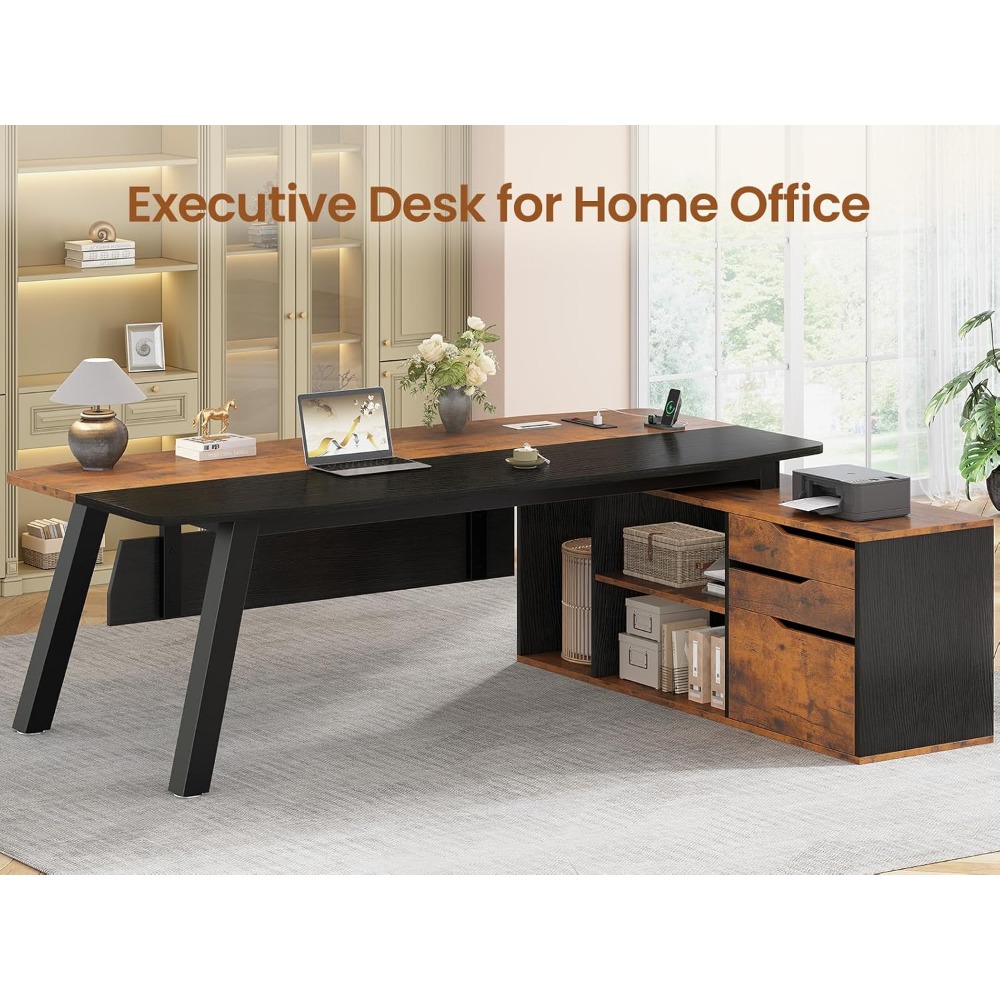 Mesa Executiva de 71 polegadas - Office Furniture In Usa avaliação e preço