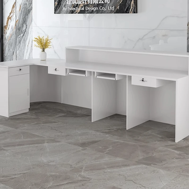 Balcão de Recepção de Luxo com - Office Furniture In Usa avaliação e preço