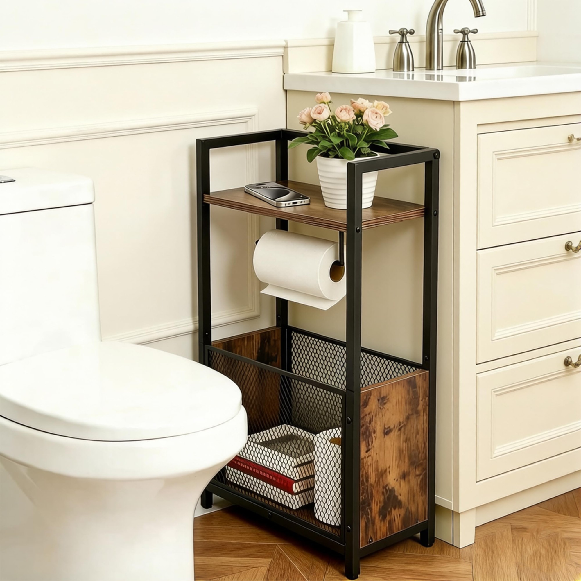 Suporte de Papel Higiênico de  - Paper Basket Mesh avaliação e preço