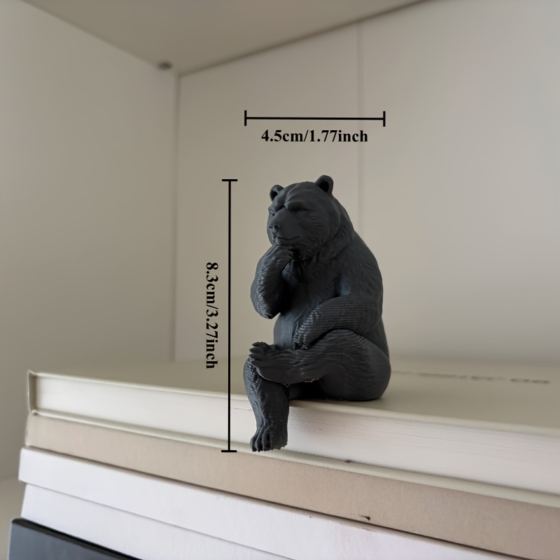 Urso Pensativo Sentado: Estatu - Work Office Furniture avaliação e preço