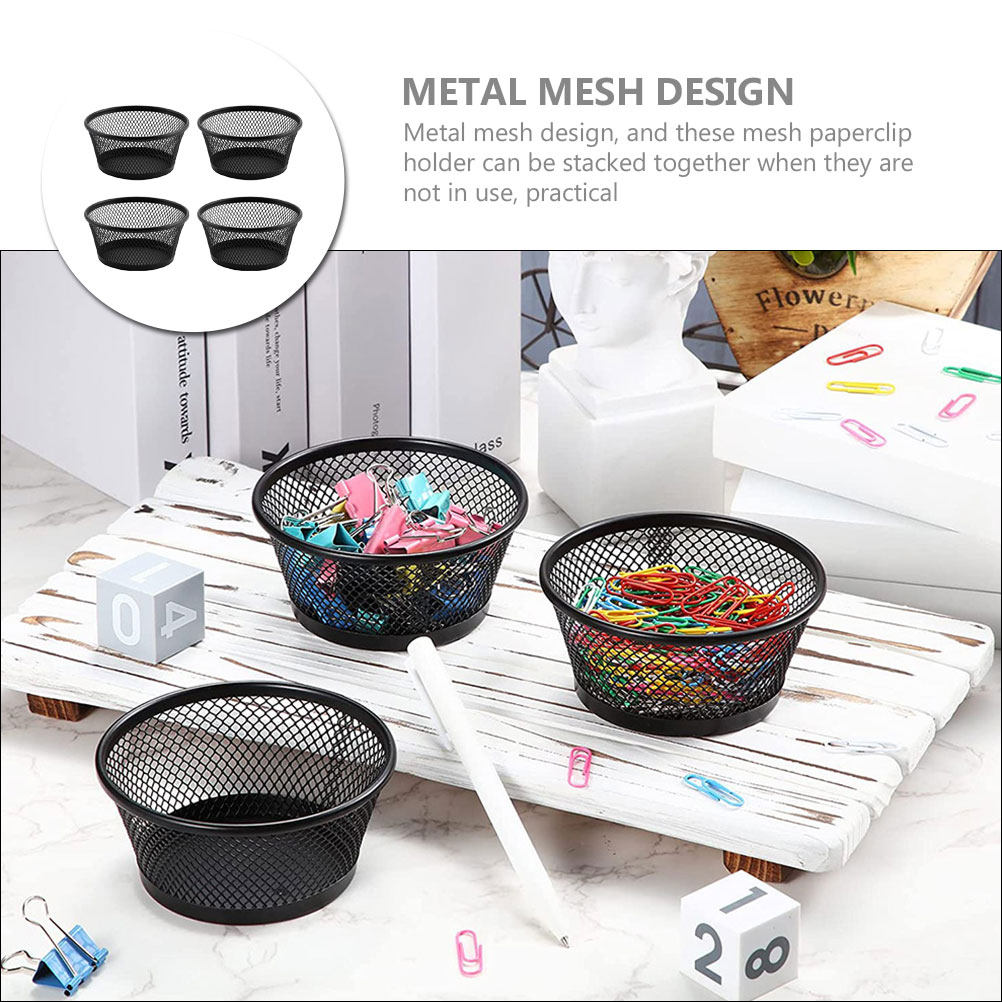 4 Peças de Organizadores de Me - Paper Basket Mesh avaliação e preço