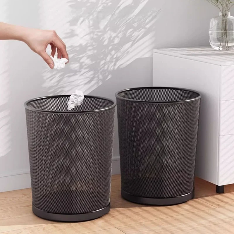 Lixeira de Metal Resistente a  - Paper Basket Mesh avaliação e preço
