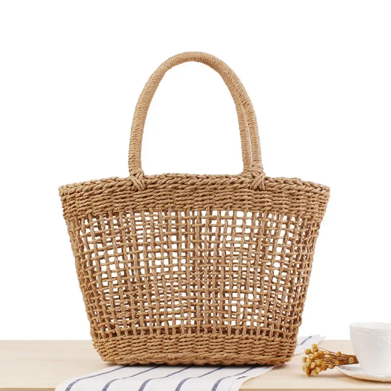 Bolsa feminina artesanal boêmi - Paper Basket Mesh avaliação e preço