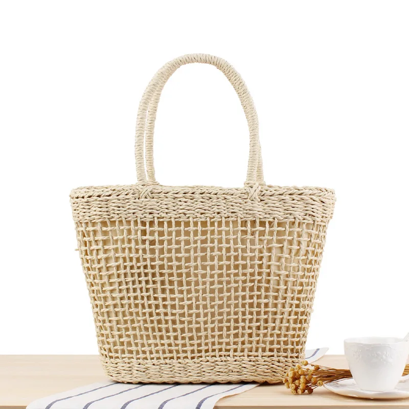 Bolsa feminina artesanal boêmi - Paper Basket Mesh avaliação e preço