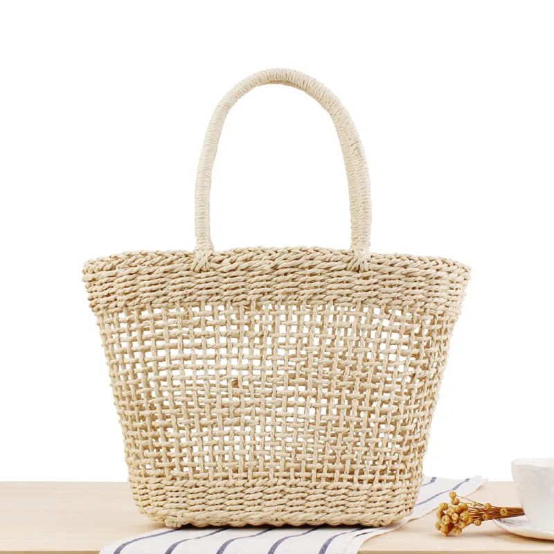 Bolsa feminina artesanal boêmi - Paper Basket Mesh avaliação e preço